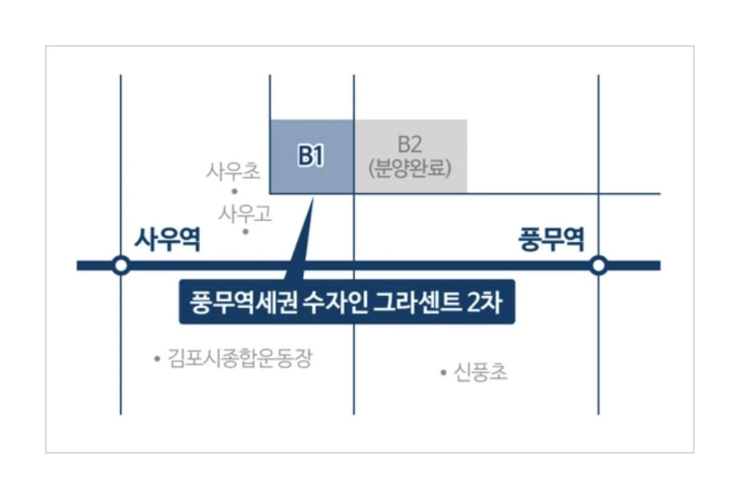 선착순 동호지정 시작, 풍무역세권 수자인 그라센트 2차 분양 홍보관